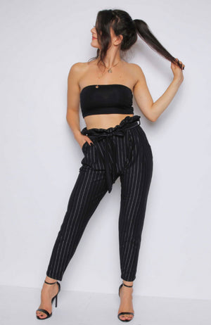 Stripe Cigarette Trousers