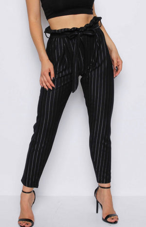 Stripe Cigarette Trousers